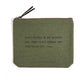 Canvas Zip Bag