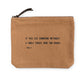 Canvas Zip Bag
