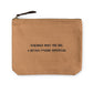 Canvas Zip Bag
