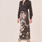 Black Print Skirt