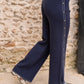 Navy Knit Pants