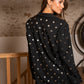 Black Jacket With Silver Stud Detail