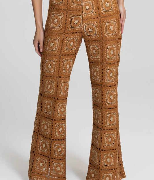 Camel Crochet Pant