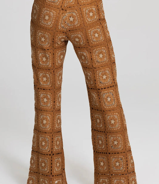 Camel Crochet Pant
