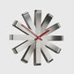 Stainless Steel Ribbon Wall Clock