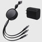 6-In-1 Retractable Fast Charger