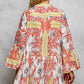 Red Dress with Beading