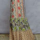 Pattern Print Wide Leg Pants