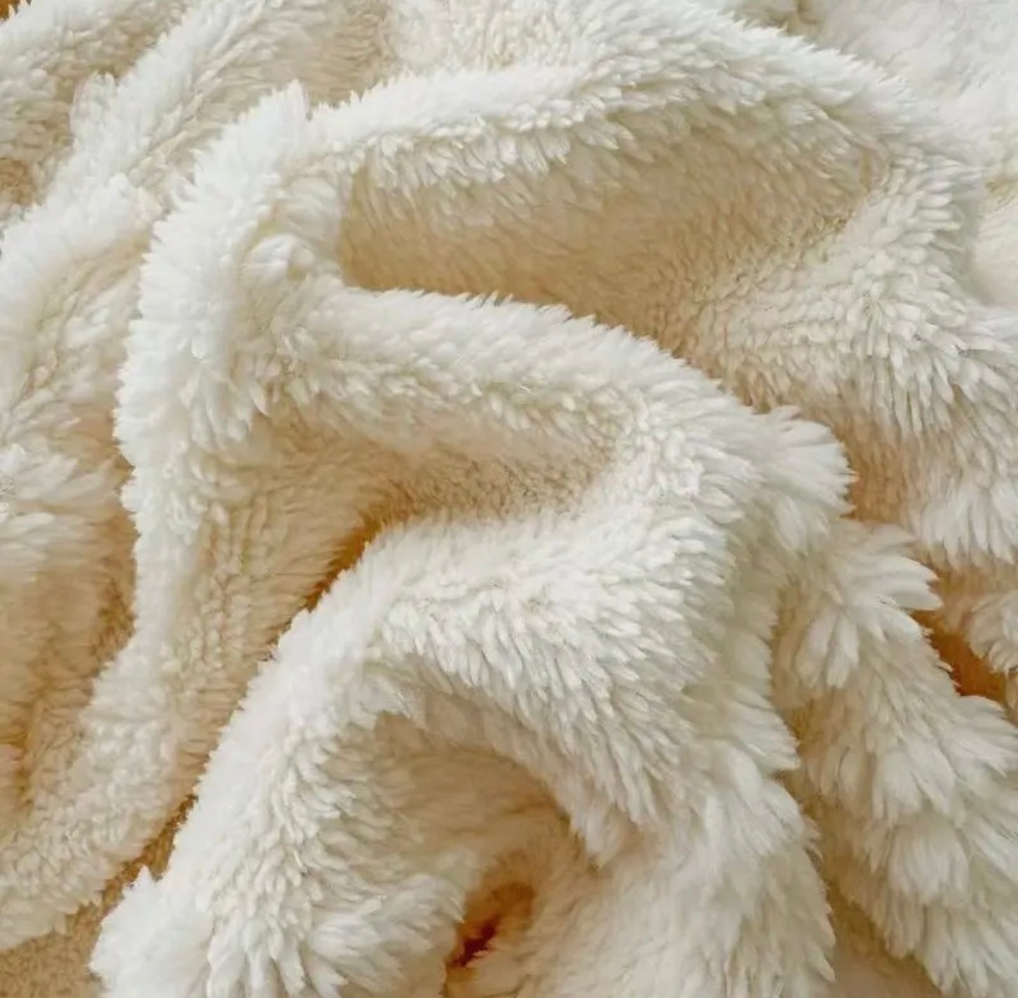 Cream Butterfly Throw
