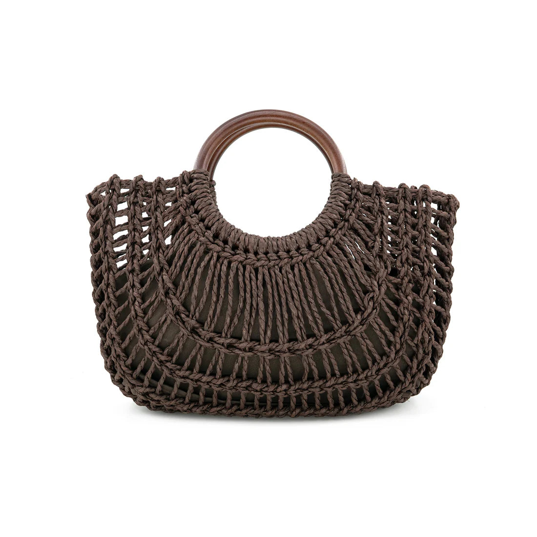 Natural Raffia Handbag