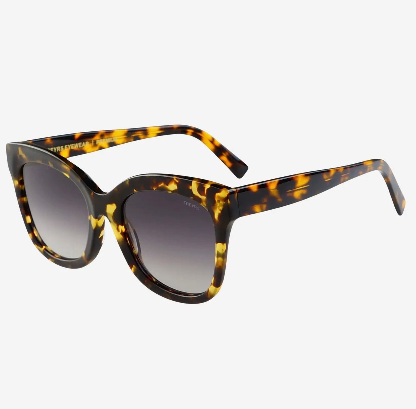 Oversized Tortoise Cats Eye Sunglasses