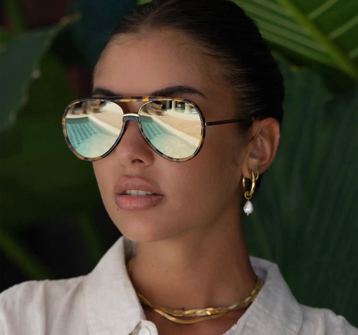 Traditional Aviator Sunglasses