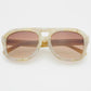 Oversized Aviator Sunglasses