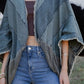 Denim Kimono Top
