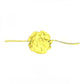 Yellow Leather Flower Belt