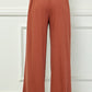 Rust Lightweight Knit Pants
