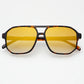 Aviator Sunglasses with Mirror Lens
