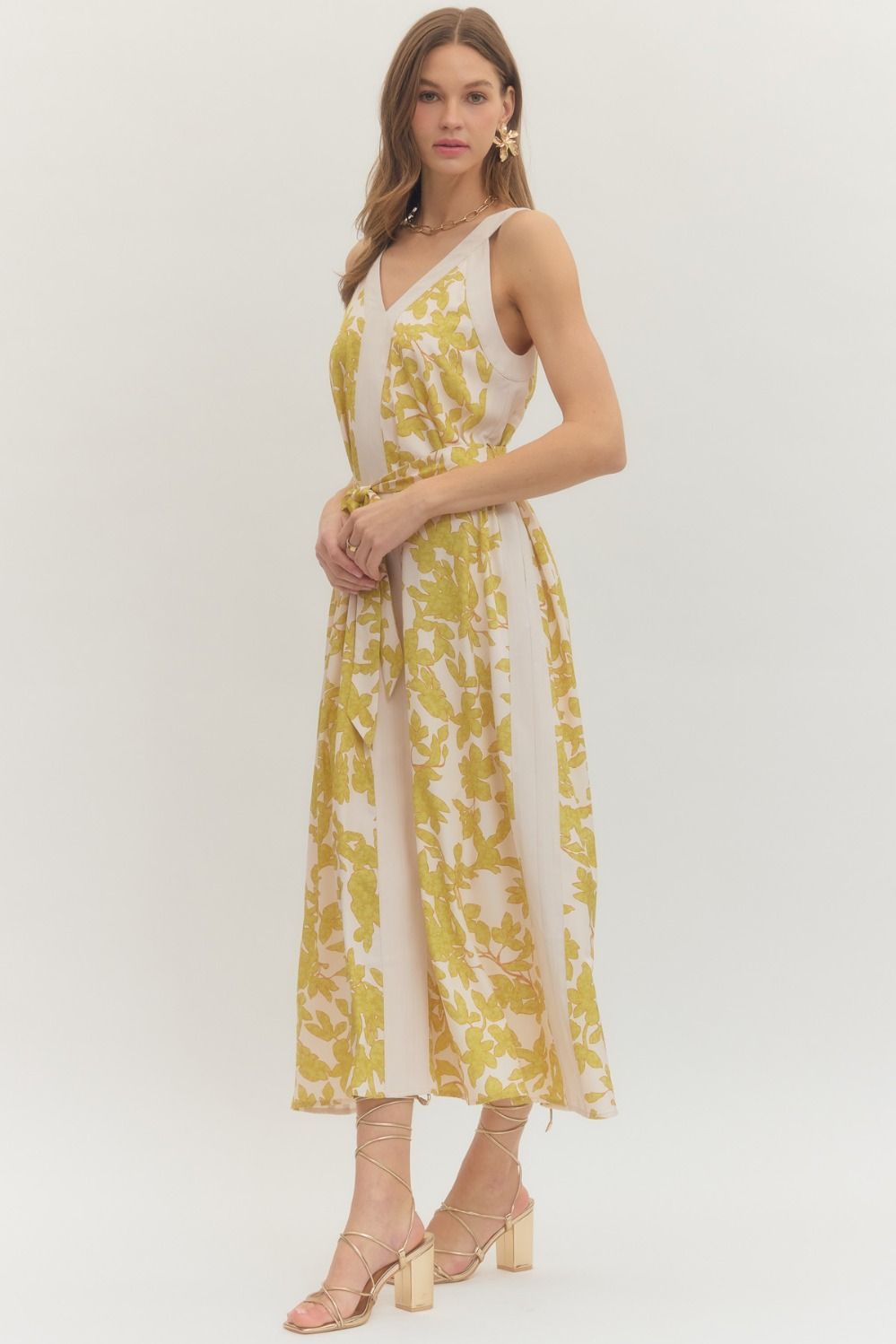 Citrus Print Dress