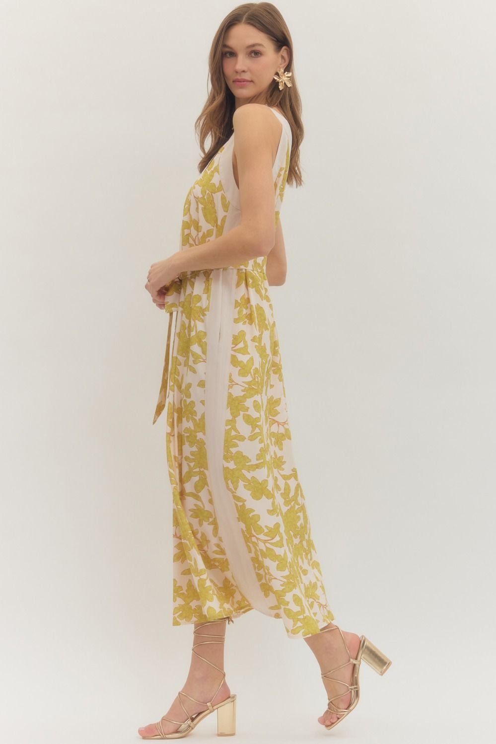 Citrus Print Dress