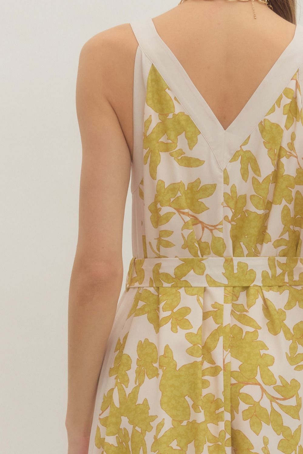 Citrus Print Dress