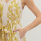 Citrus Print Dress