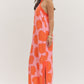 Pink & Orange Halter Dress