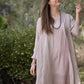 Dusty Pink Linen Duster