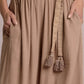 Taupe Pants with Braided Belt