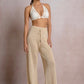 Gold Knit Pants