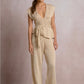 Gold Knit Pants