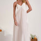 White Linen Dress