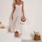 White Linen Dress