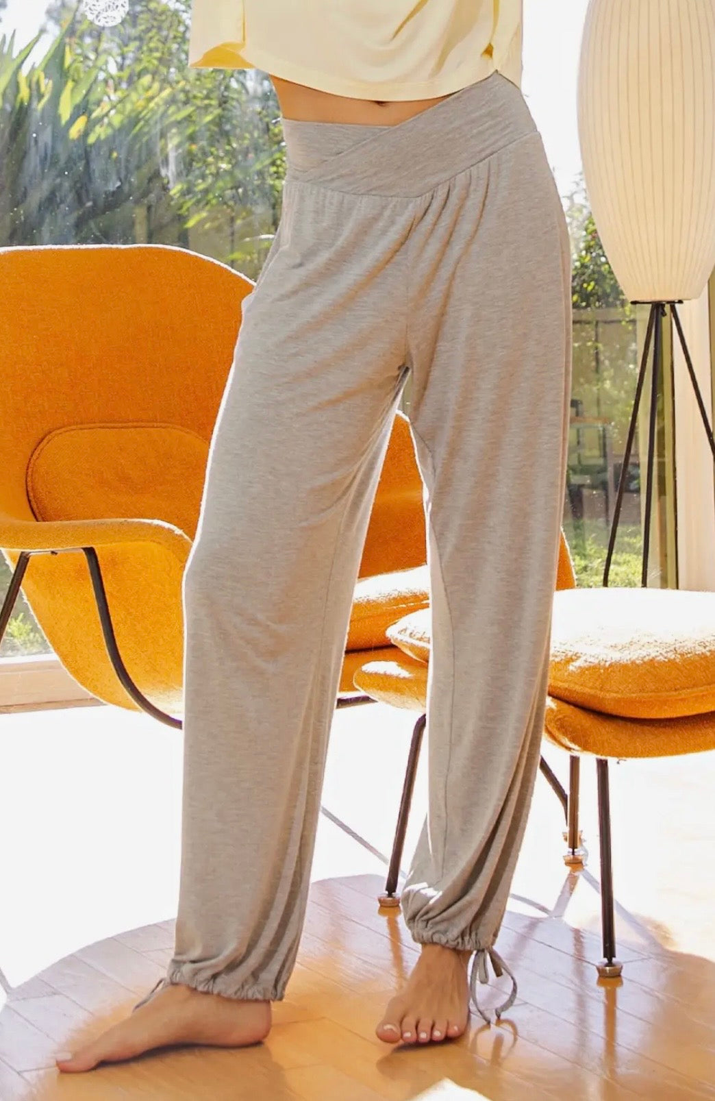 Modal Drawstring Leisure Pant