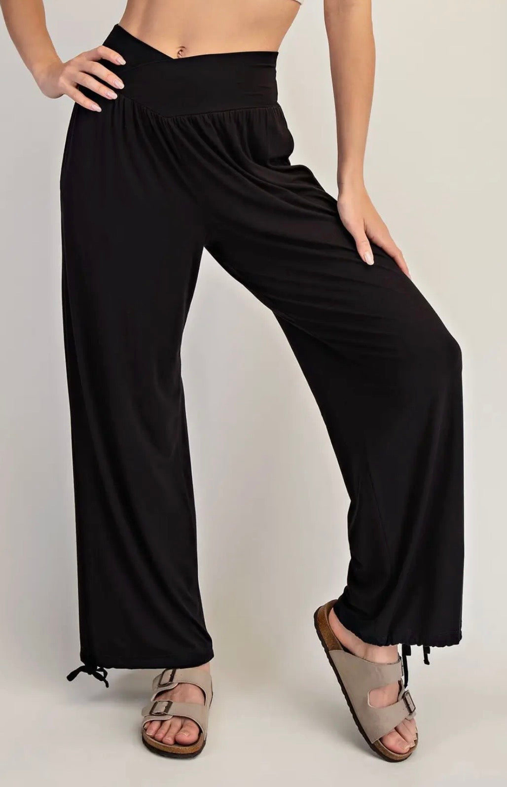 Modal Drawstring Leisure Pant