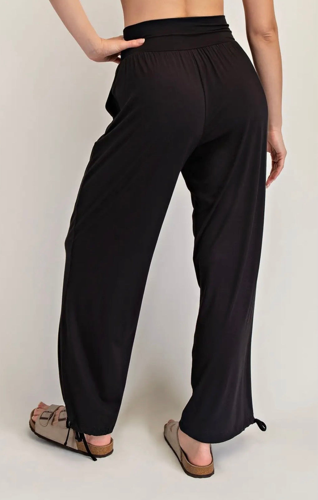 Modal Drawstring Leisure Pant