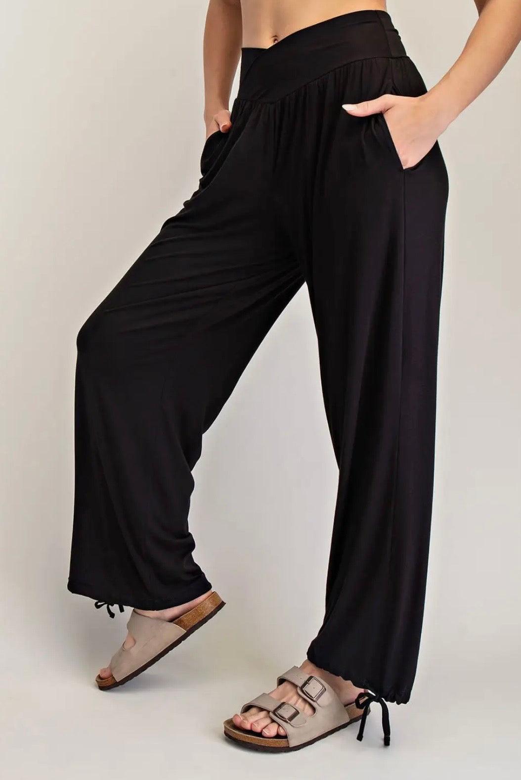 Modal Drawstring Leisure Pant