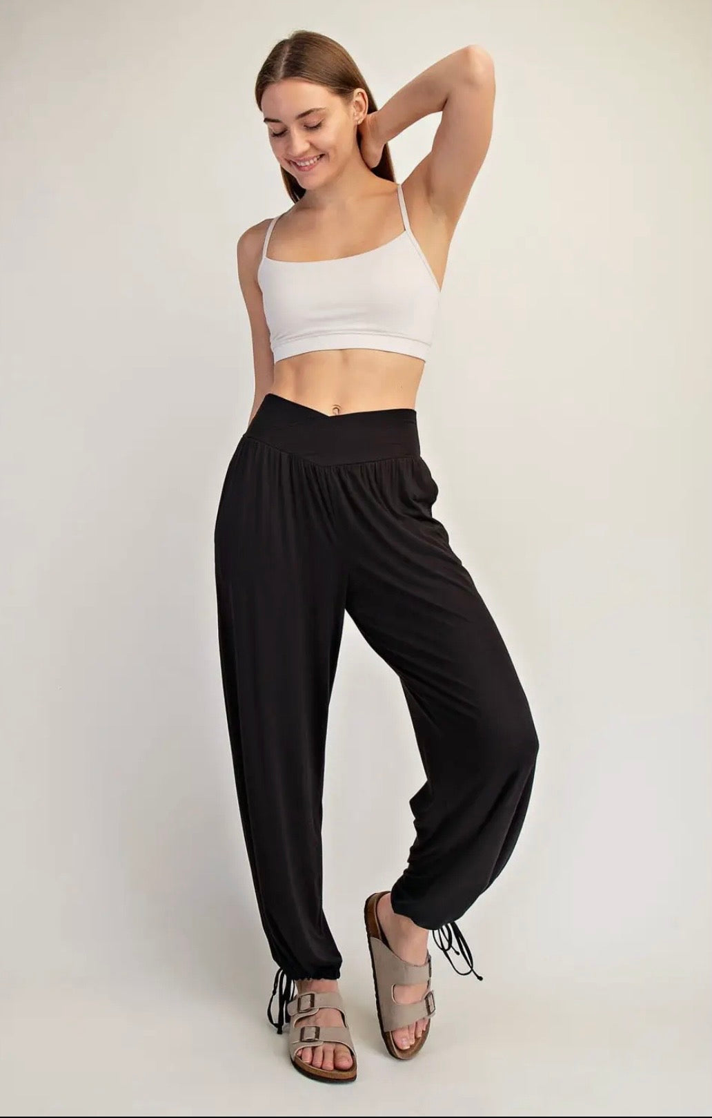 Modal Drawstring Leisure Pant