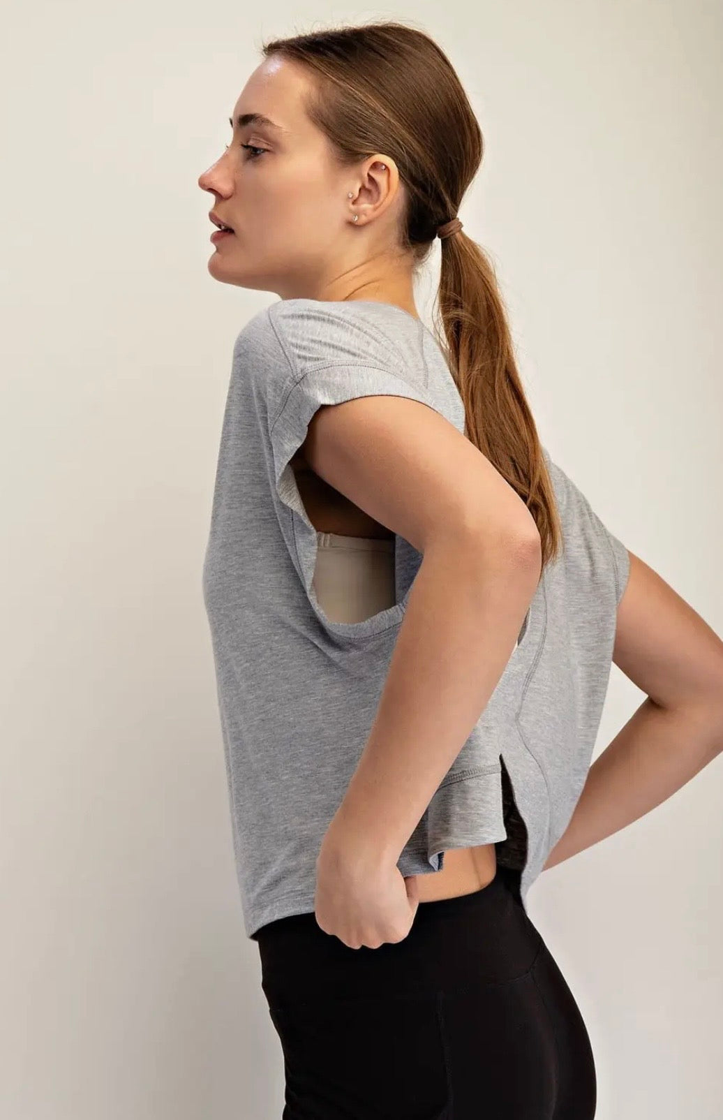 Modal Open Back Top
