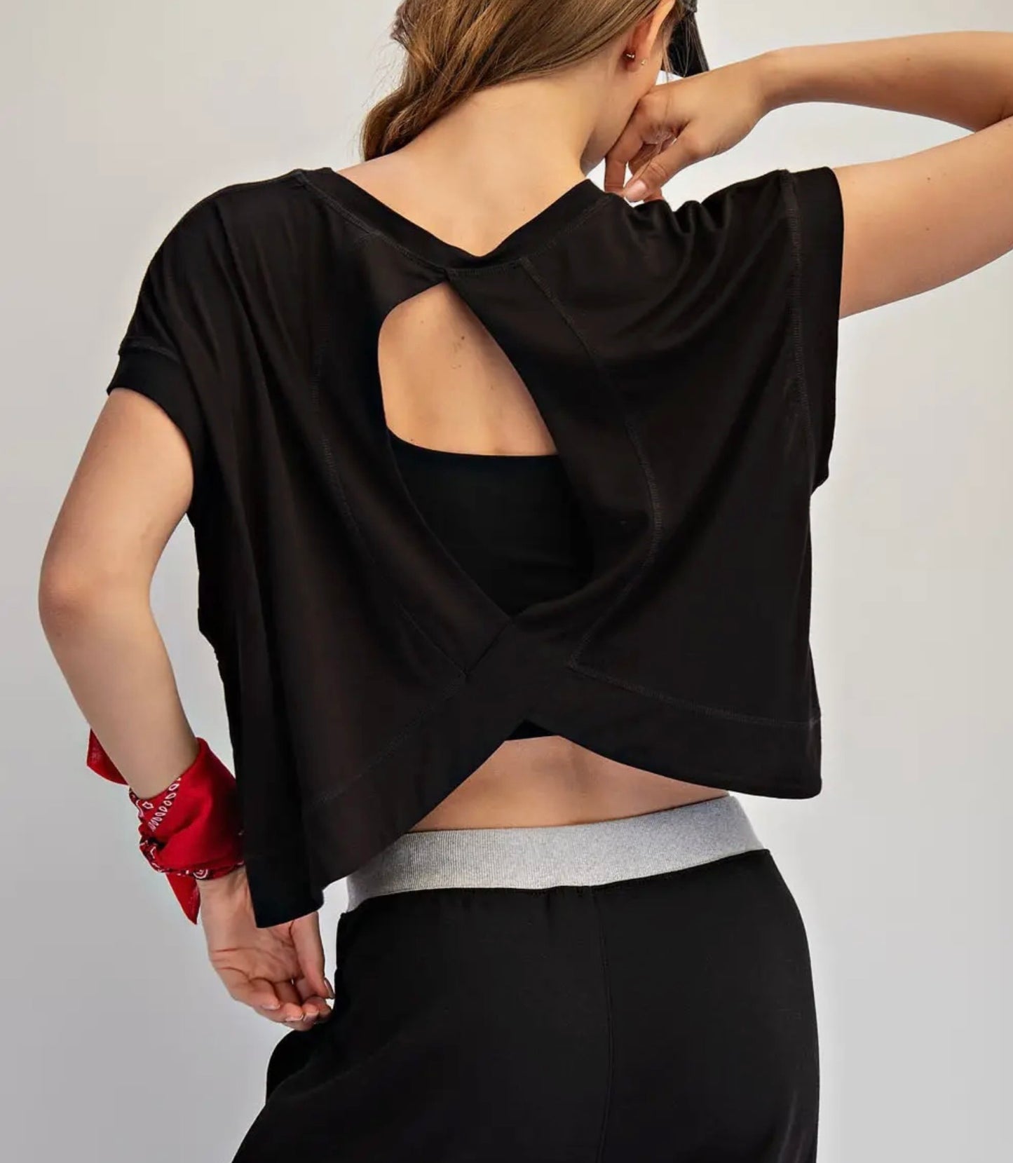 Modal Open Back Top