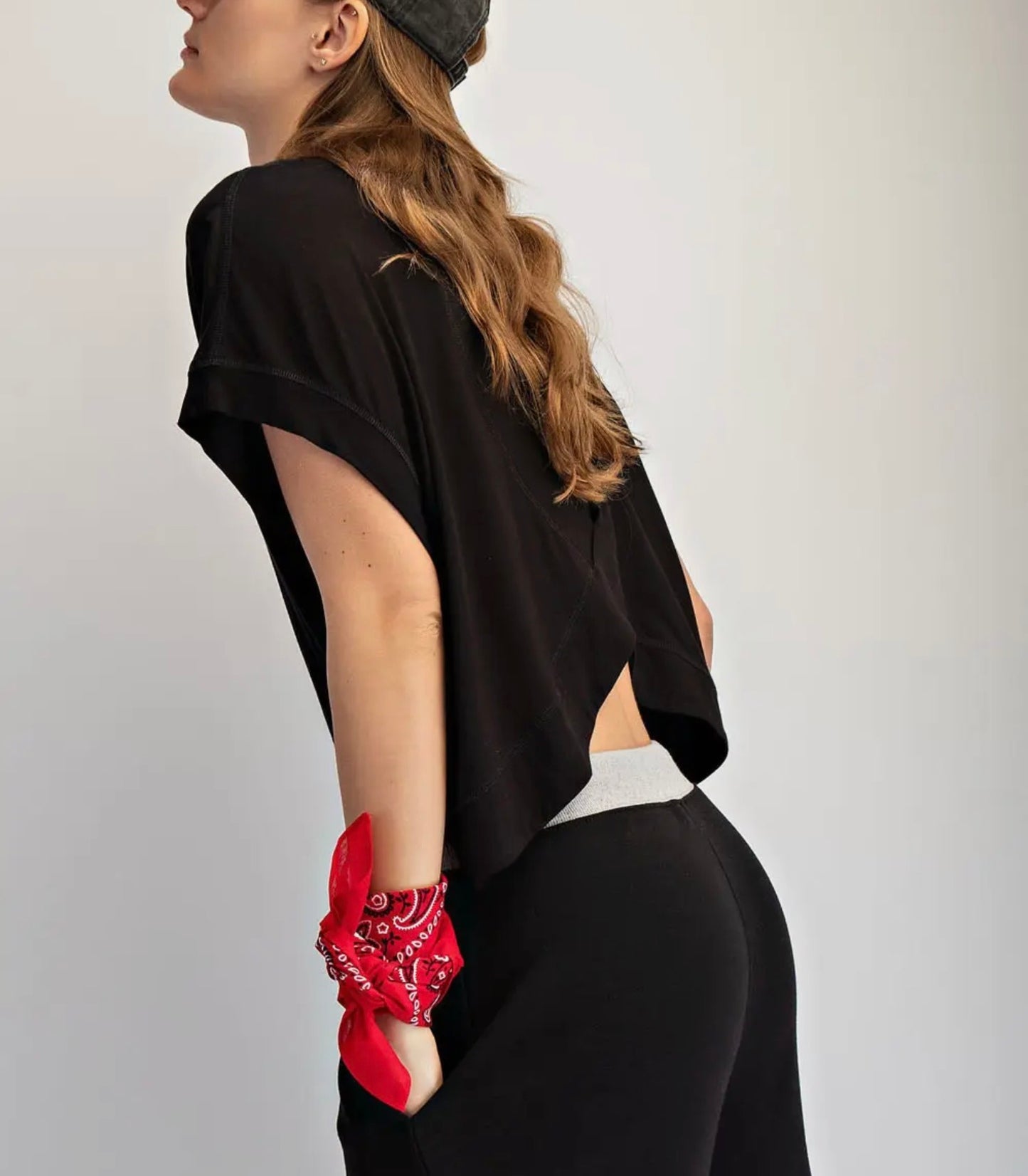 Modal Open Back Top