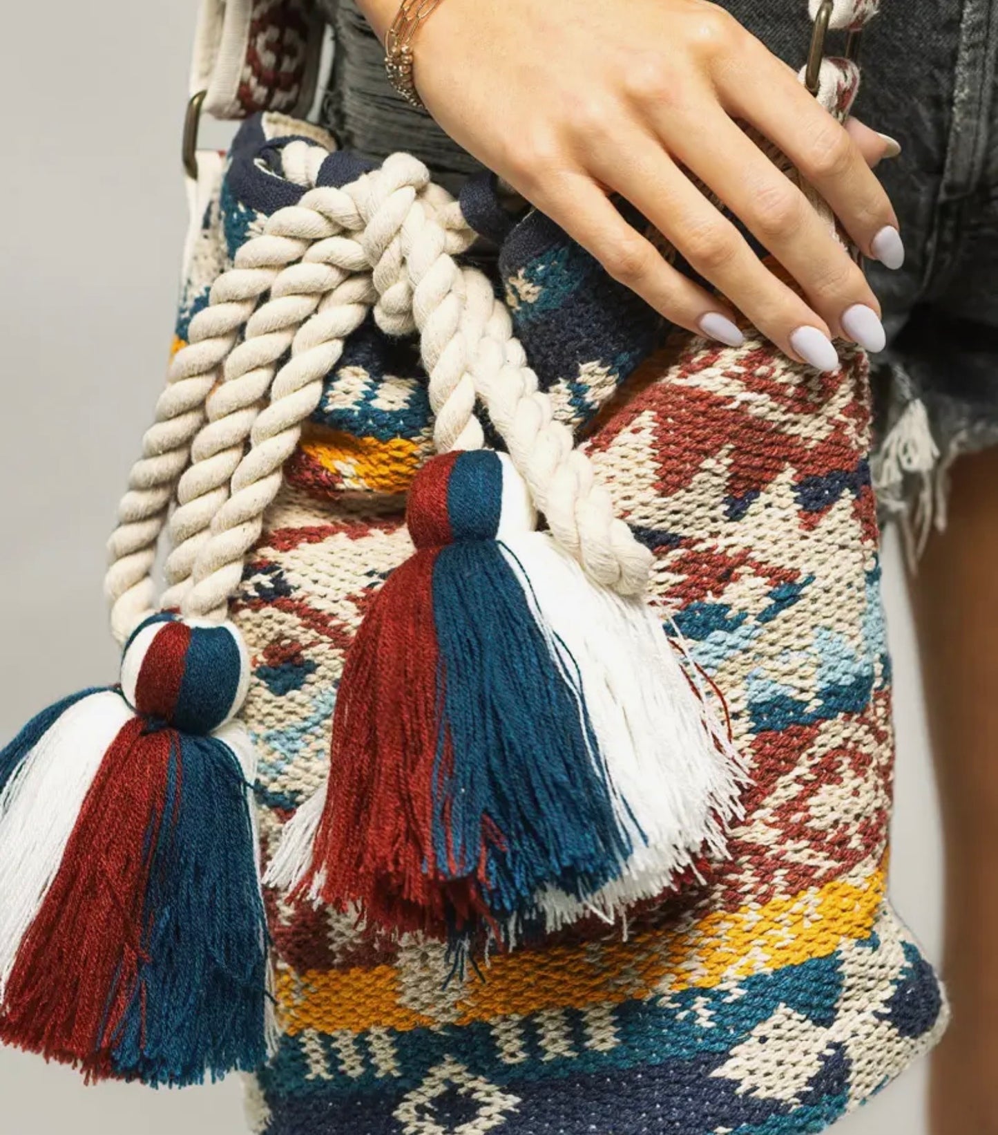 Ethnic Bucket Bag