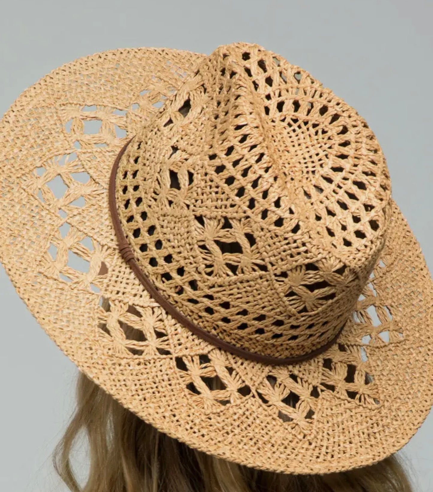 Open Weave Panama Hat