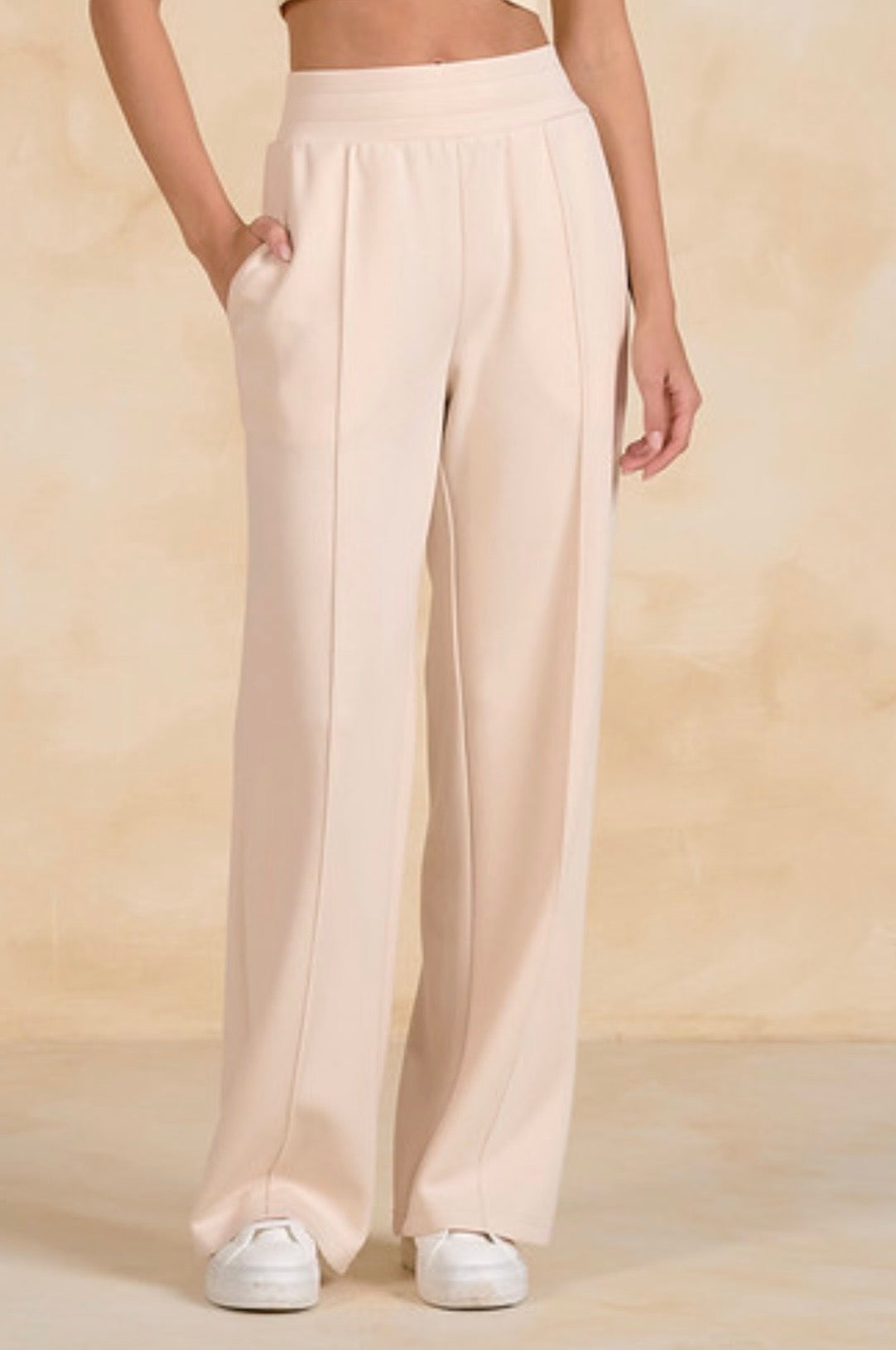 Pull On Buttery Soft Scuba Track Pant - 3 Colors