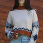 Beaded Fringe Sweater