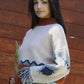 Beaded Fringe Sweater