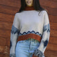 Beaded Fringe Sweater