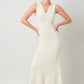 Cream Sleeveless Knit Dress