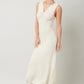 Cream Sleeveless Knit Dress