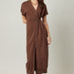 Brown Button Up Dress/Cardigan