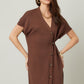 Brown Button Up Dress/Cardigan